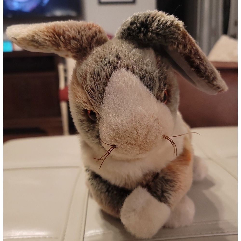 Ty Beanie Vintage Tylux 2001 Bunny Rabbit 12"